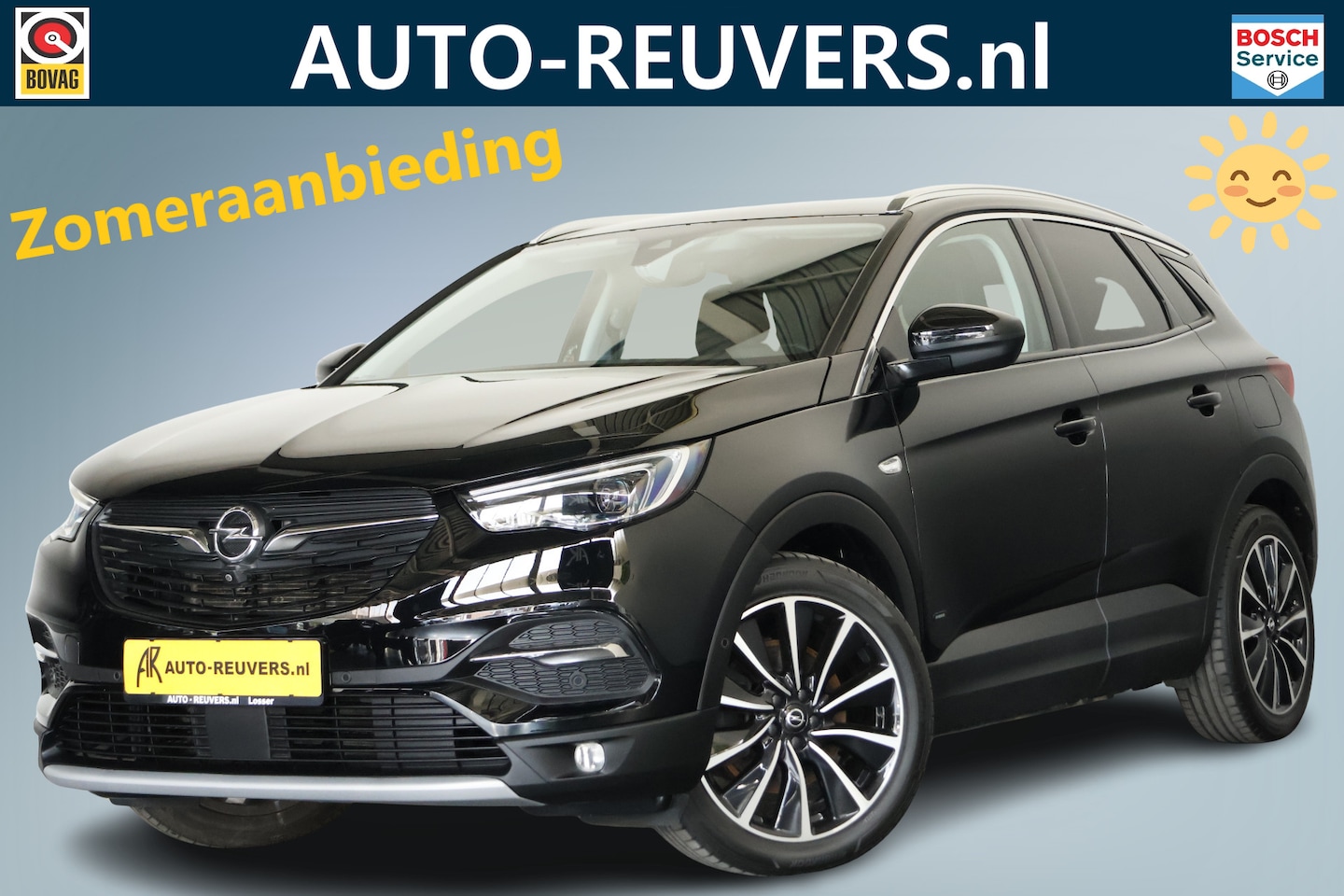Opel Grandland - 1.6 Turbo Hybrid Ultimate / Leder / LED / ACC / Cam / CarPlay - AutoWereld.nl