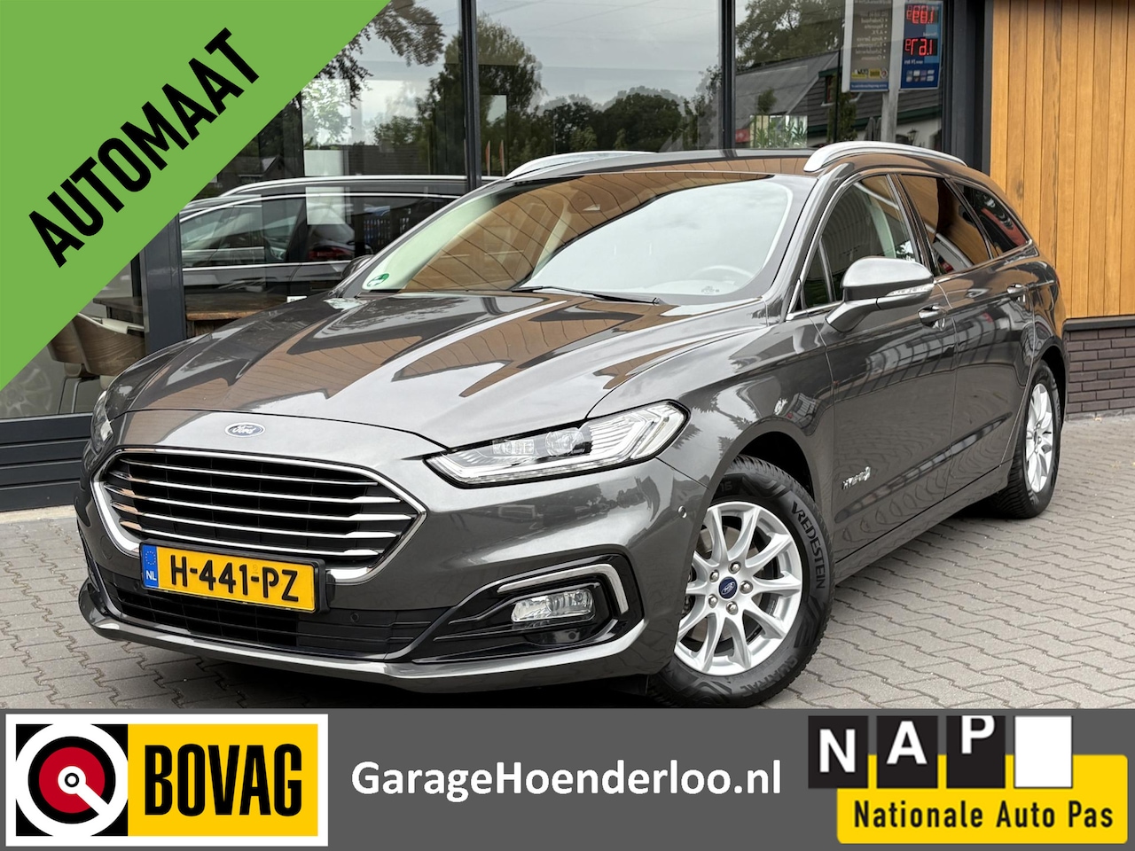 Ford Mondeo Wagon - 2.0 Hybrid Titanium Trekhaak, Camera, Carplay. - AutoWereld.nl