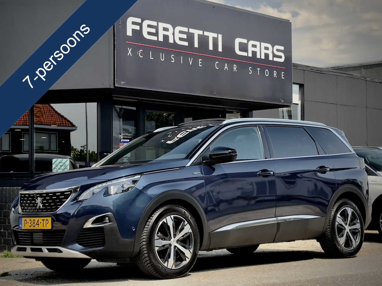 Peugeot 5008 - 1.6 e-AUT6 GT-LINE 7PERS PANODAK DESIGNO-LEDER NAVI CAMERA DIGI-DASH  APPLE-CARPLAY LED LM - AutoWereld.nl