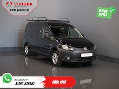 Volkswagen Caddy Maxi - 1.6 TDI 100 pk BPM VRIJ NL Auto/ Cruise/ Imperiaal/ Camera/ PDC/ Airco/ Trekhaak