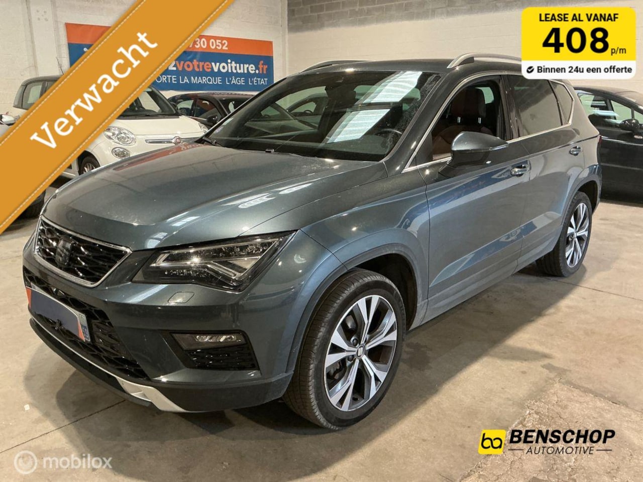 SEAT Ateca - 1.5 TSI Xcellence Panodak Leer Navi Carplay Camera ACC LED - AutoWereld.nl