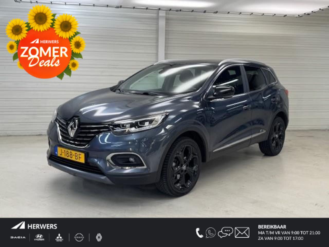 Renault Kadjar - 1.3 TCe Black Edition / Trekhaak 1500 KG / Eerste Eigenaar / Navigatie / Climate Control / - AutoWereld.nl