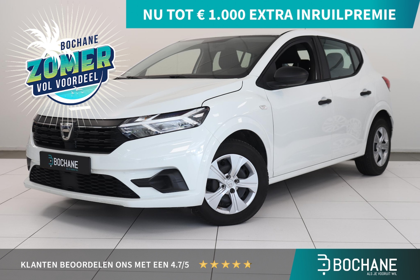 Dacia Sandero - 1.0 TCe 100 Bi-Fuel Essential | Cruise control | Bluetooth | LED | DAB+| Trekhaak | - AutoWereld.nl