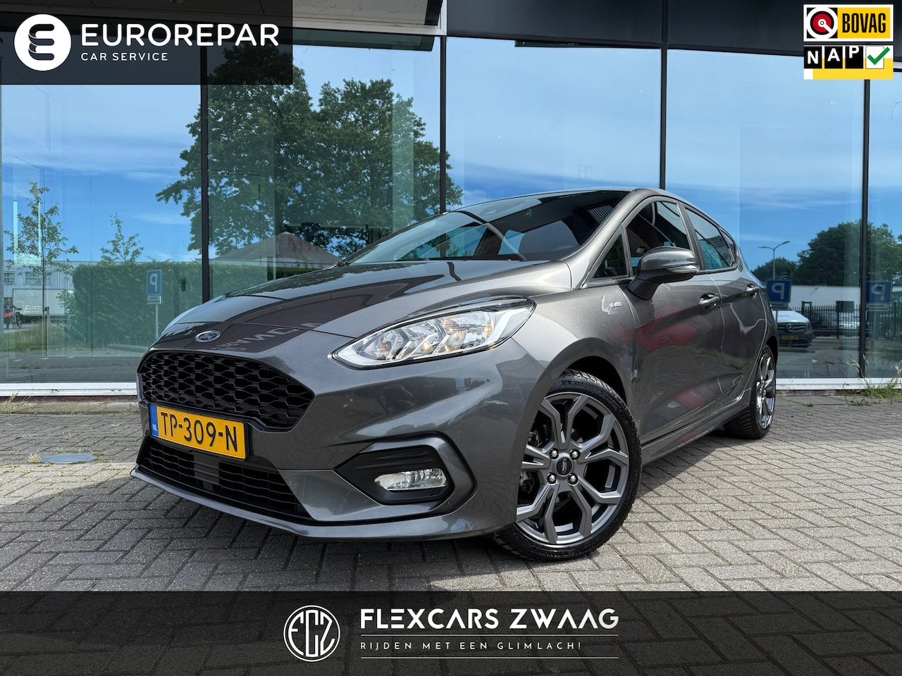 Ford Fiesta - 1.0 EcoBoost ST-Line - Navi - Climate - Parkeerhulp - Org.NL - AutoWereld.nl