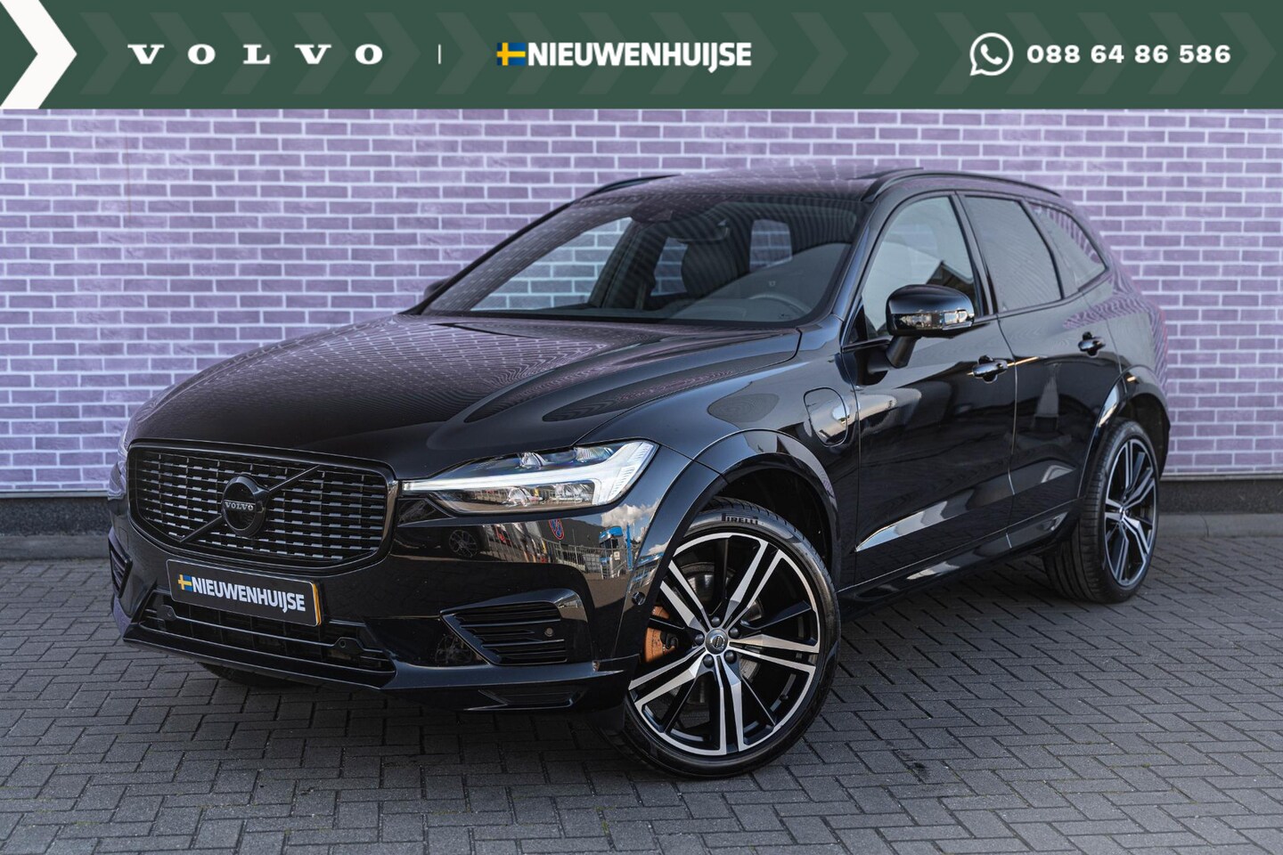 Volvo XC60 - T6 Recharge AWD R-Design | Adaptive Cruise control | Stoel-/stuurverwarming | Camera | 21" - AutoWereld.nl