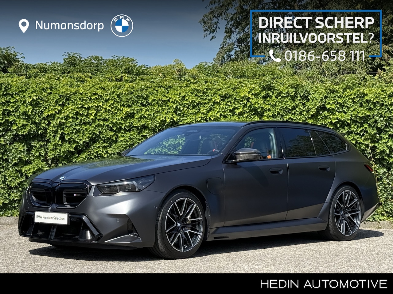 BMW 5-serie Touring - M5 | Panorama | Carbon-Keramisch Remmen | Bowers & Wilkins | Alcantara Hemel | Frozen Indi - AutoWereld.nl