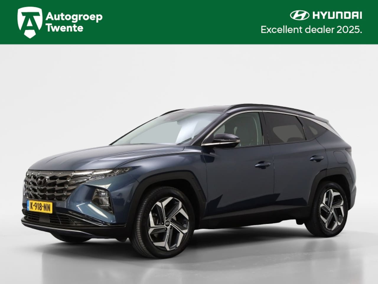 Hyundai Tucson - 1.6 T-GDI HEV Premium | Afn. Trekhaak | Navigatie | 360 graden c - AutoWereld.nl