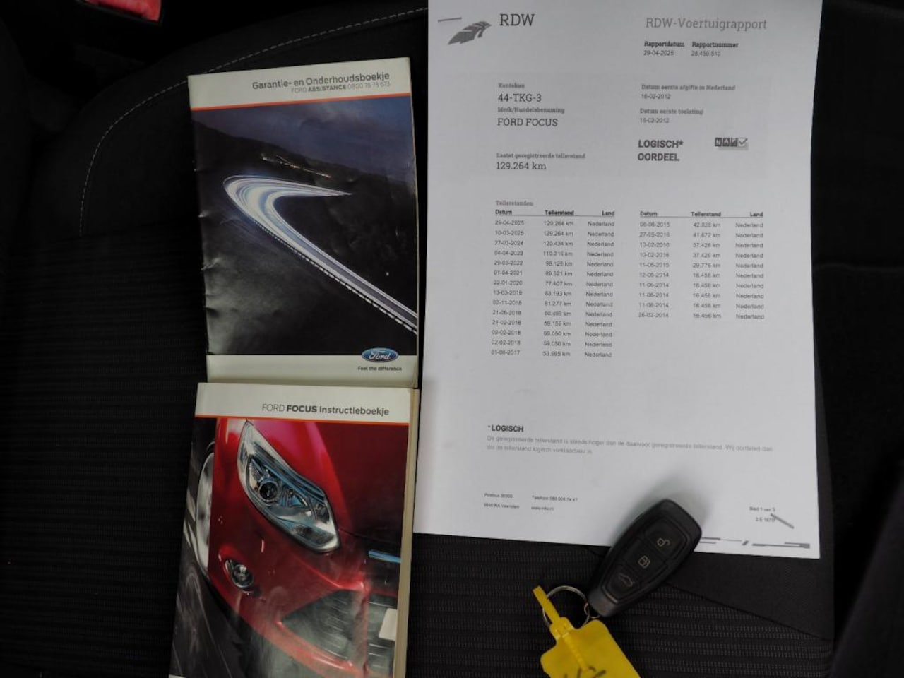 Ford Focus Wagon - 1.6 EcoBoost Titanium CLIMA CRUISE PARKEER S.