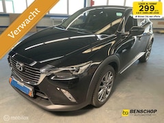 Mazda CX-3 - 2.0 SkyActiv-G 120 GT-Luxury Leer Navi Camera HUD Cruise LED