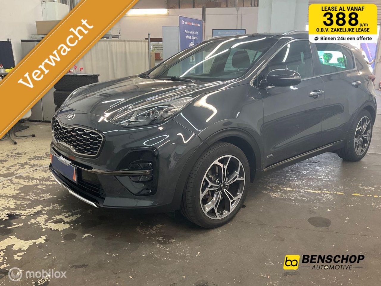Kia Sportage - 1.6 T-GDI 4WD GT-Line Panodak Leer Navi Camera Cruise LED - AutoWereld.nl