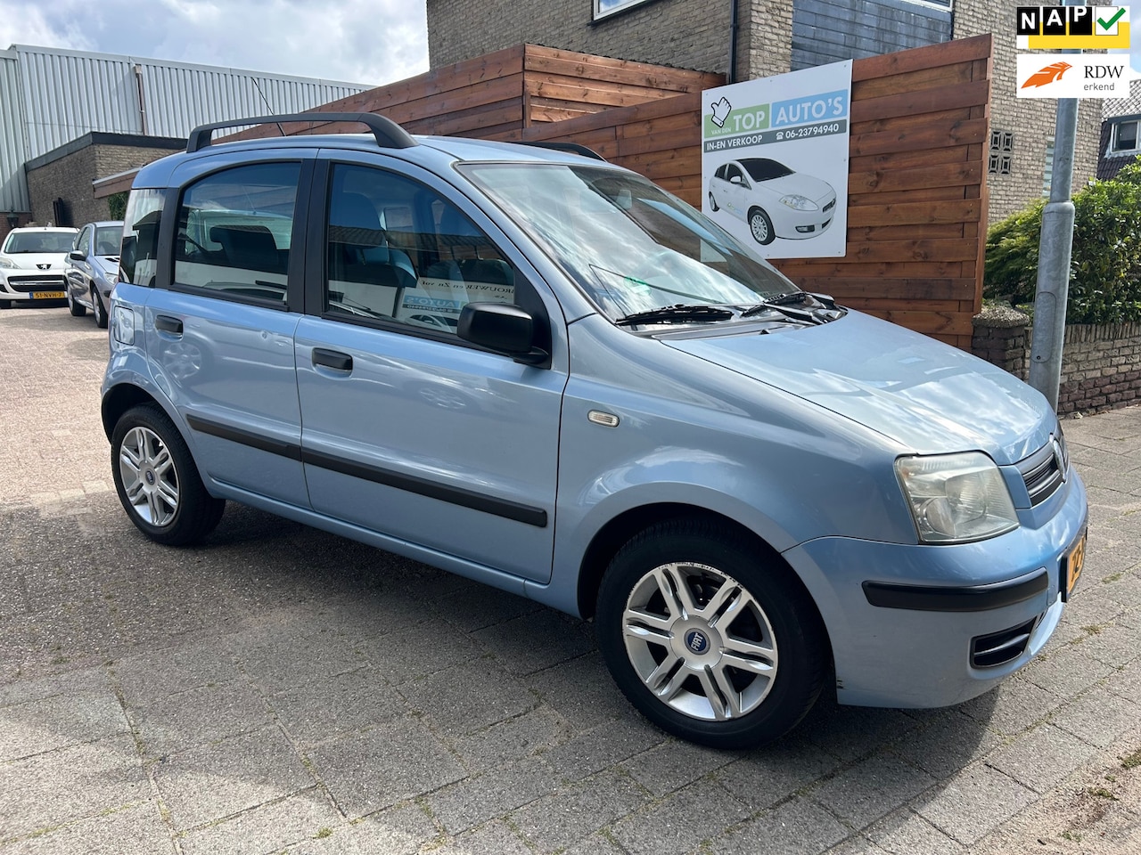 Fiat Panda - 1.2 Emotion nieuwe apk+airco nette auto - AutoWereld.nl
