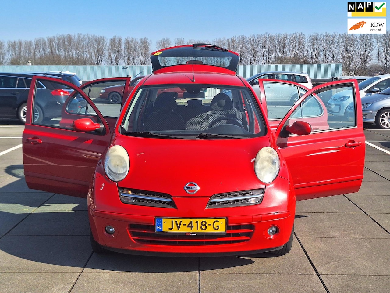 Nissan Micra - €1850,-1.2 Visia 5 Drs Aircondition Apk 2026 - AutoWereld.nl