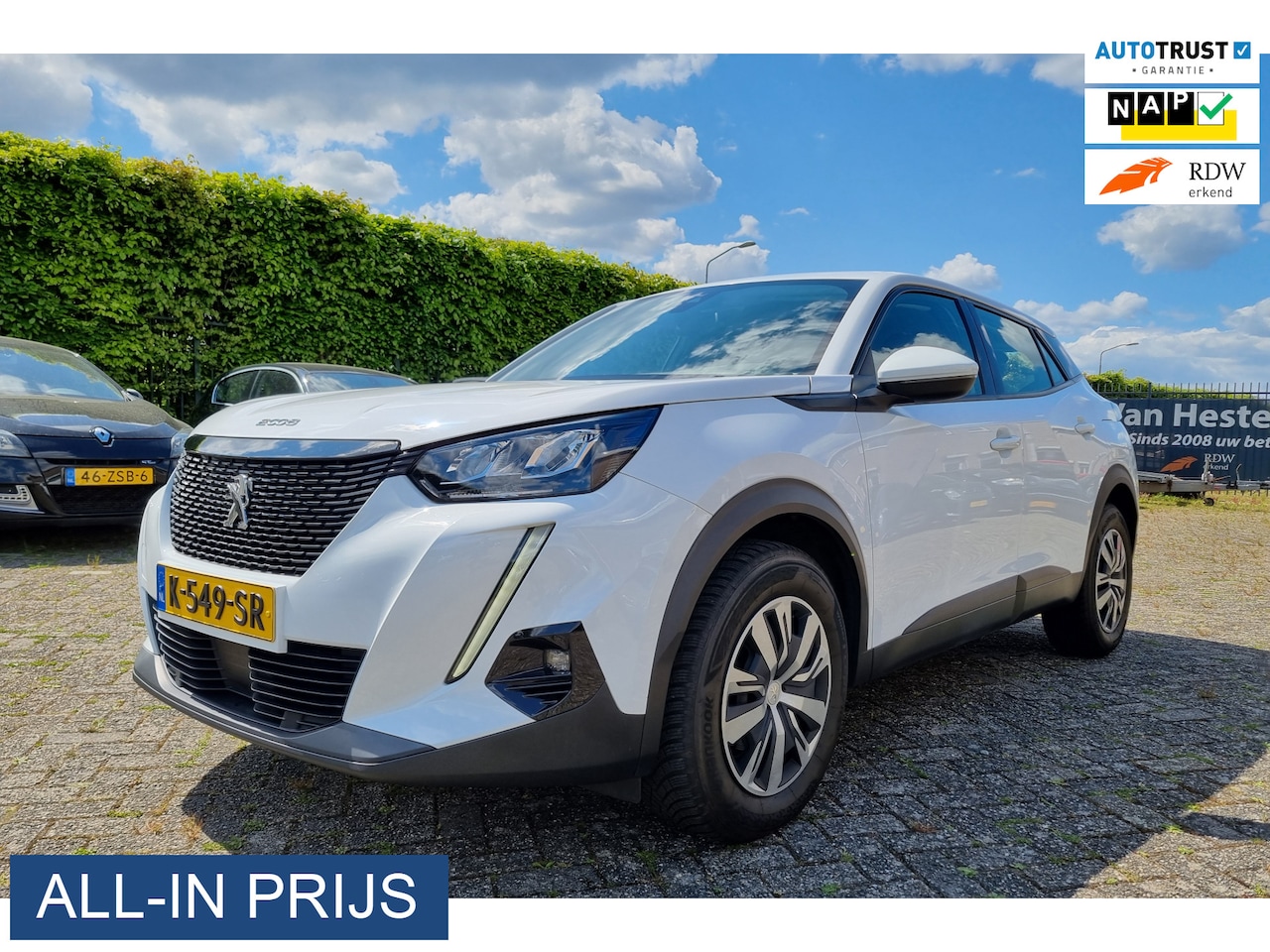 Peugeot 2008 - 1.2 PureTech Blue Lease Active ✅MOTOR 19.000KM ✅MOOIE AUTO!! - AutoWereld.nl