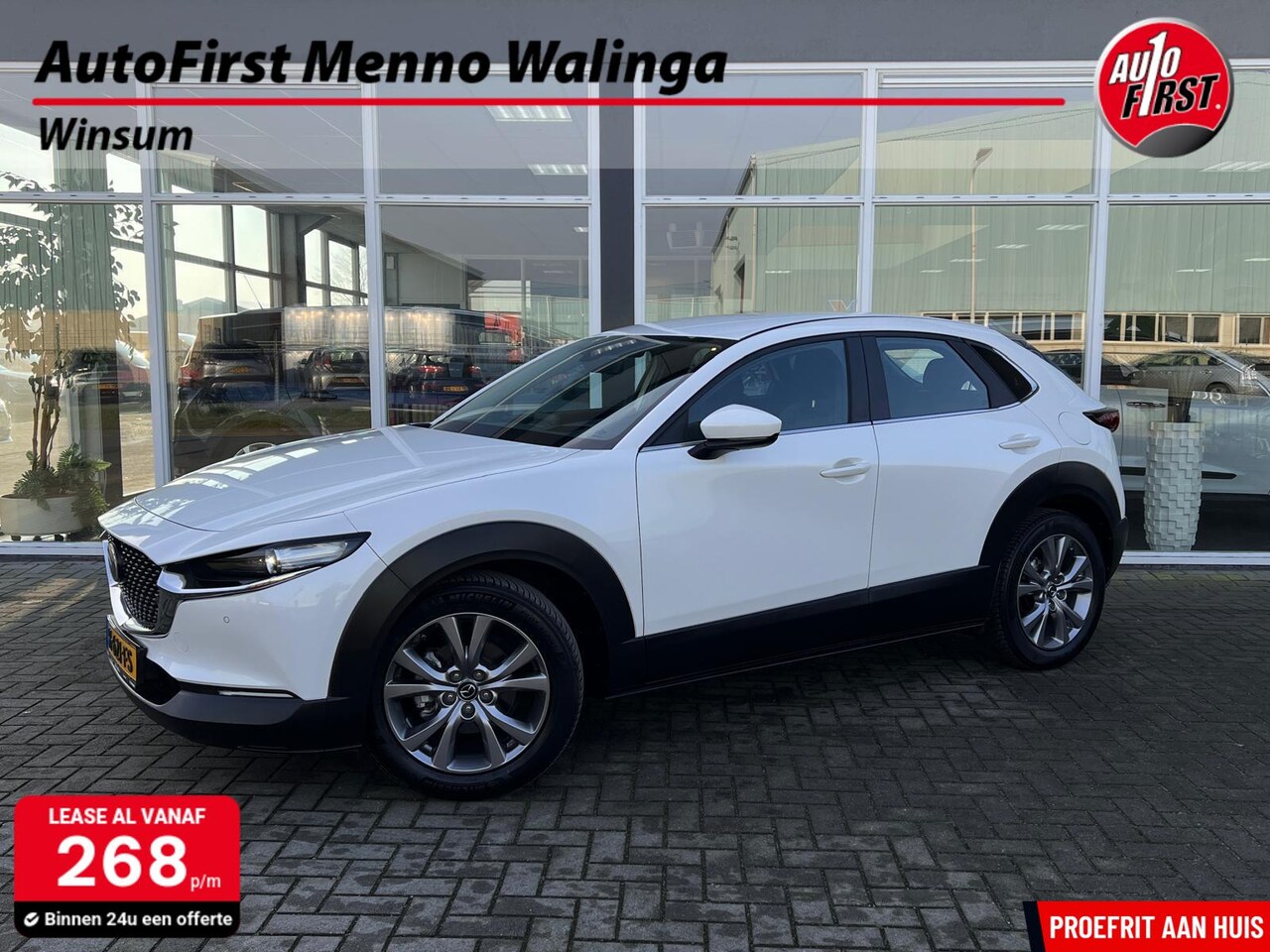 Mazda CX-30 - 2.0 e-SkyActiv-X M Hybrid Comfort|Stoel/stuurverwarming| Achteruitrijcamera|Head-up Displa - AutoWereld.nl