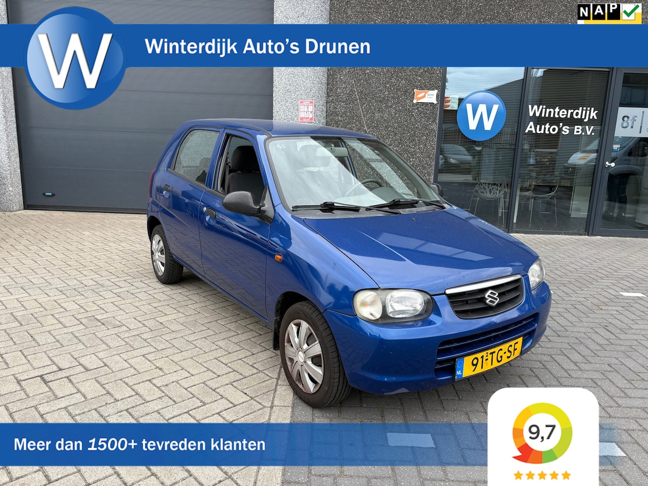 Suzuki Alto - 1.1 GLX - Airco/Nieuwe APK/4 Nieuwe Banden - AutoWereld.nl
