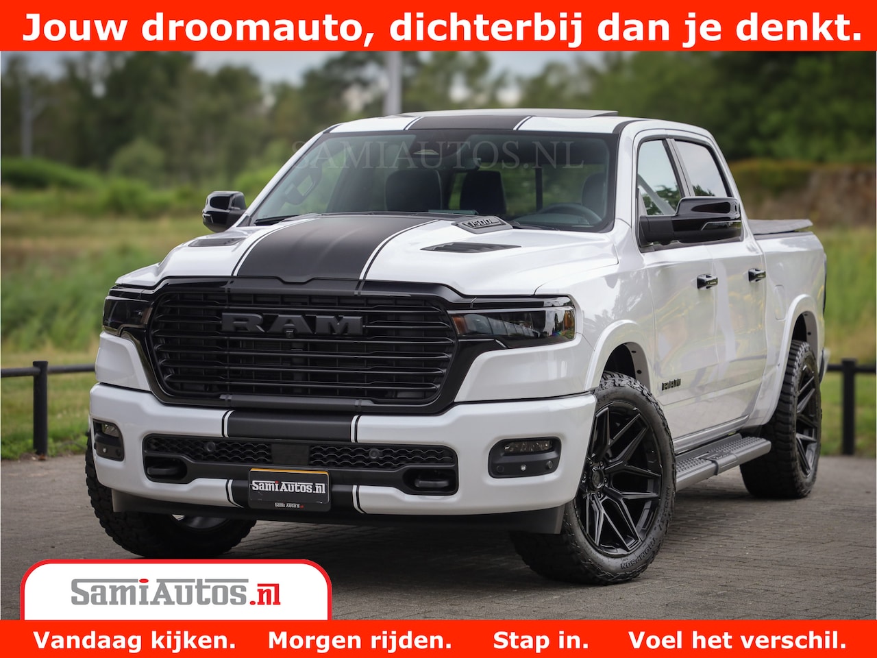 Dodge Ram 1500 - Night Premium | Full Option | De Meest Luxe Pick-Up in zijn Klasse | Comfortabele Dubbele - AutoWereld.nl