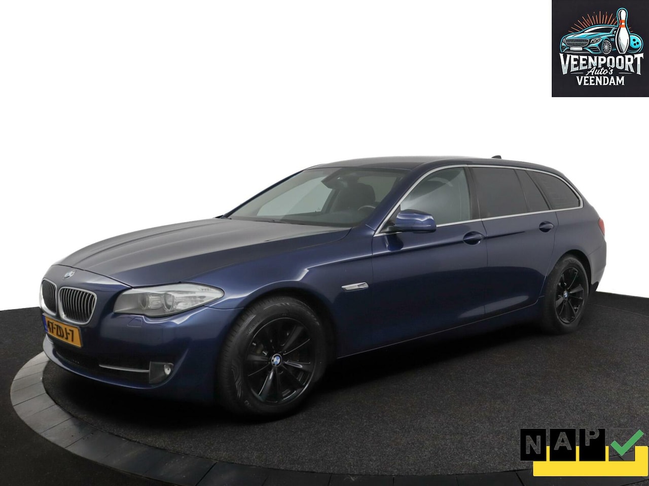 BMW 5-serie Touring - 525xd Executive Airco Cruise Trekhaak - AutoWereld.nl