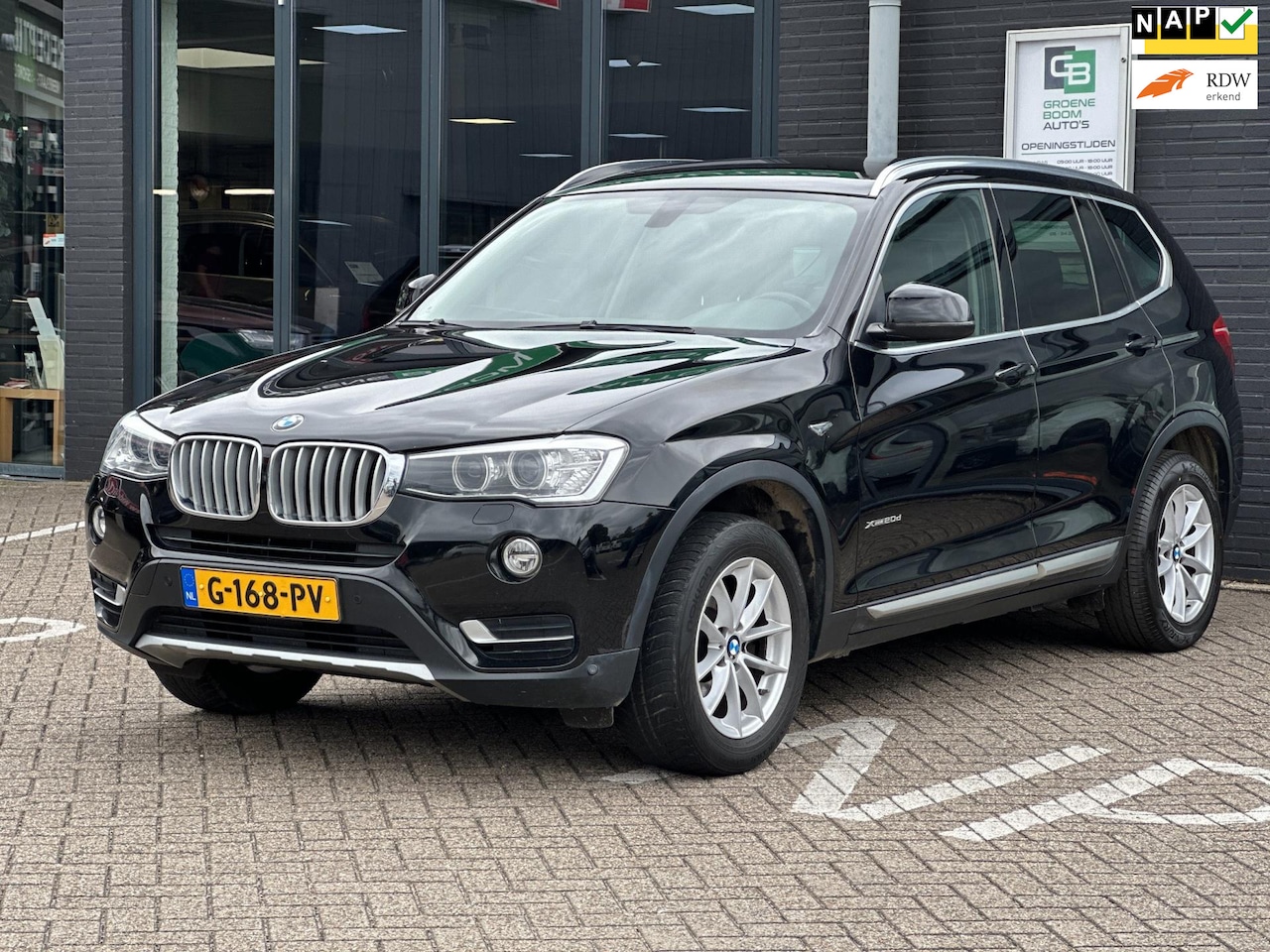 BMW X3 - XDrive20d High Executive xLine Edition/LEDER/NAVI/Trekhaak/NETTE STAAT!! - AutoWereld.nl