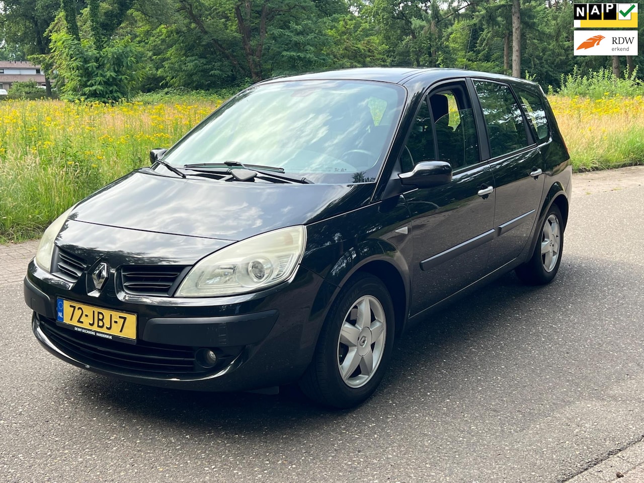Renault Grand Scénic - 2.0-16V Business Line LPG G3 Zwart - AutoWereld.nl
