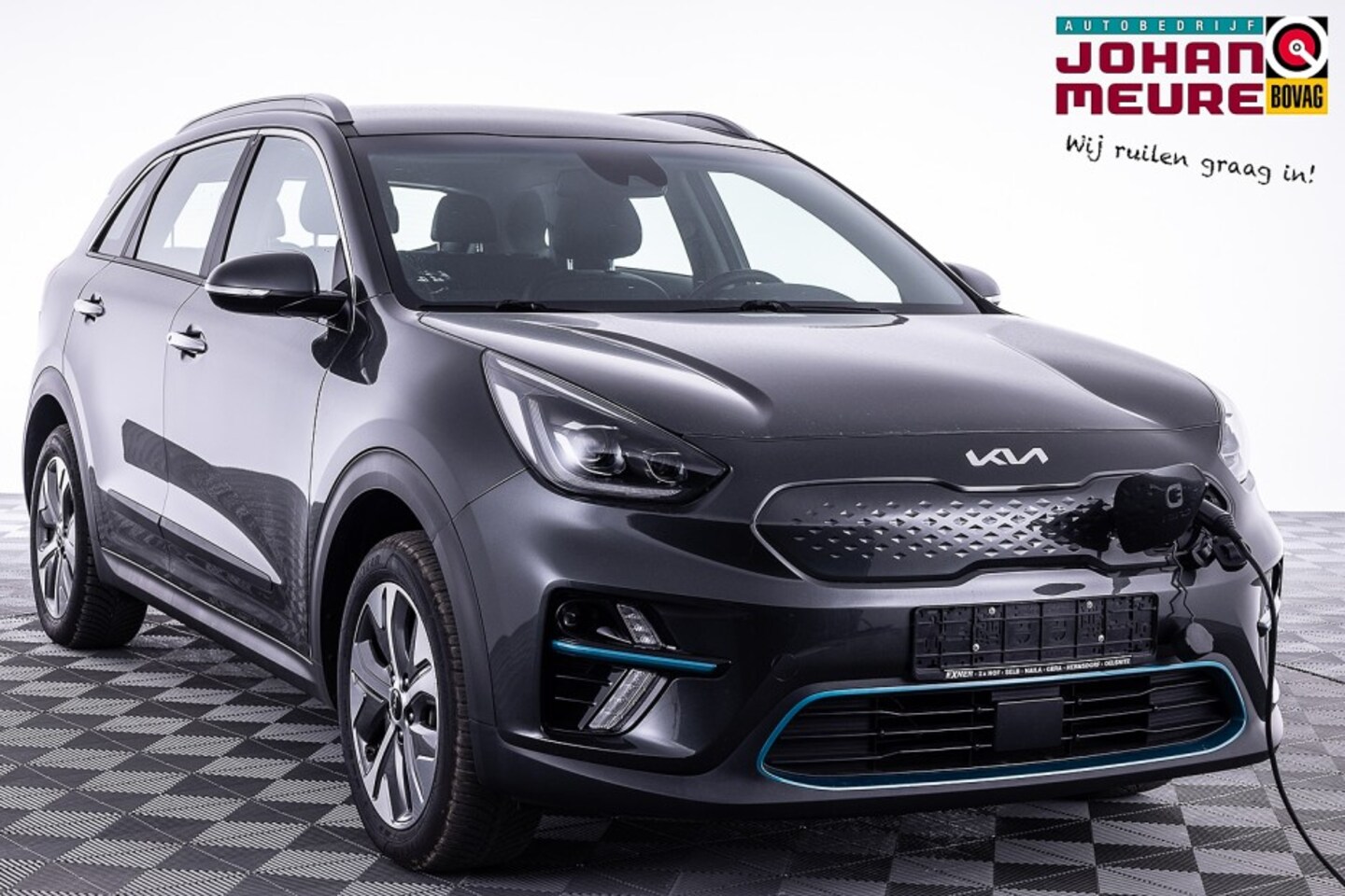 Kia e-Niro - DynamicLine 64 kWh | NAVI | Half LEDER | CRPLAY - AutoWereld.nl