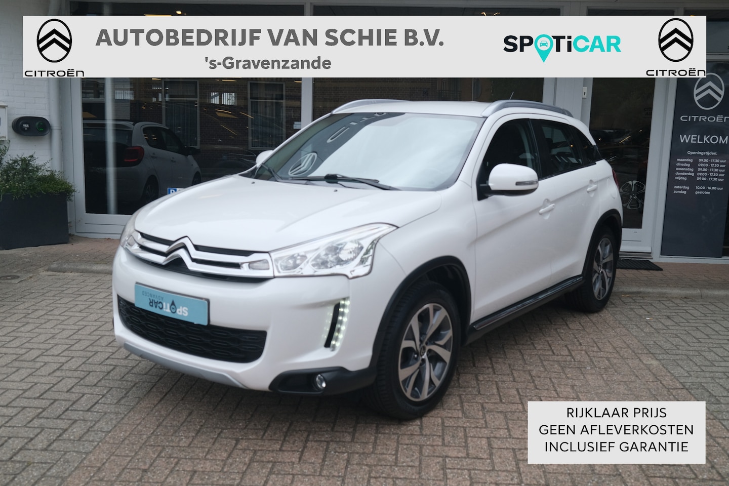 Citroën C4 Aircross - 1.6 115 Collection Navigatie | 18" | Blanc Pearl - AutoWereld.nl