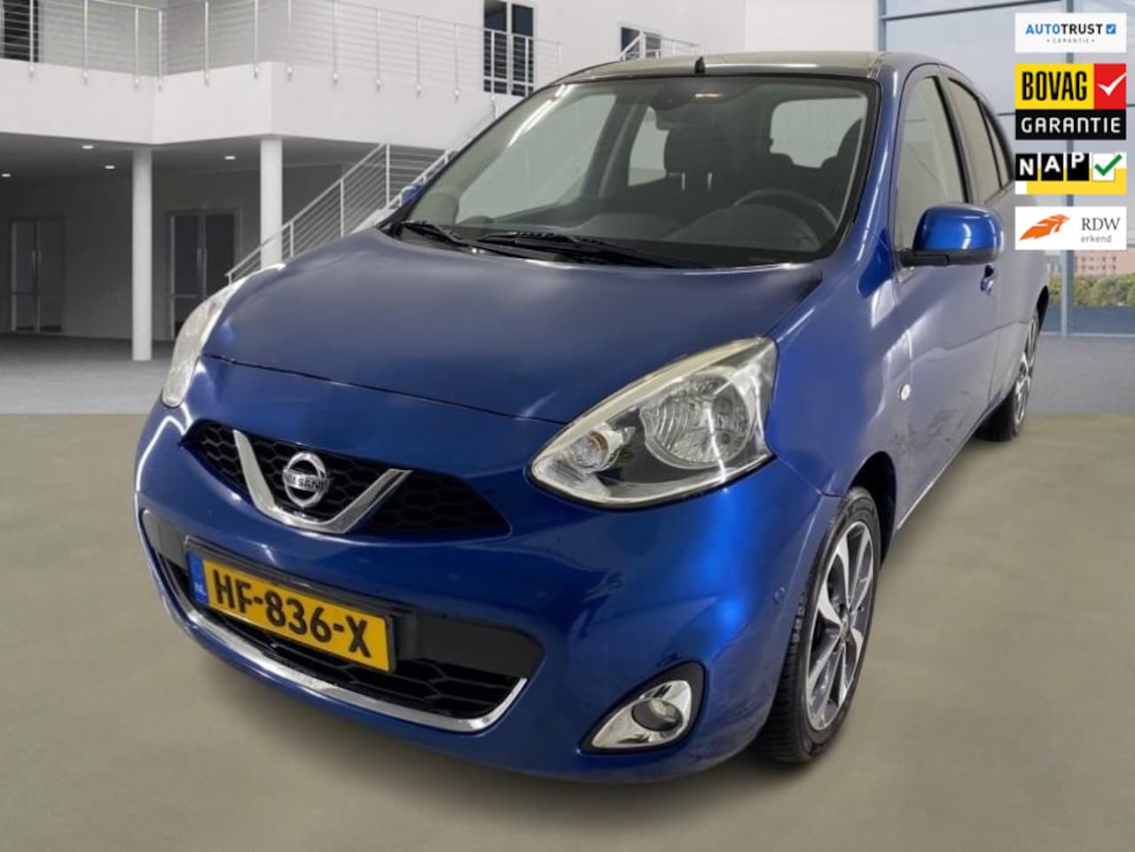 Nissan Micra - 1.2 DIG-S Tekna Clima Pano 74.600 km +NAP - AutoWereld.nl