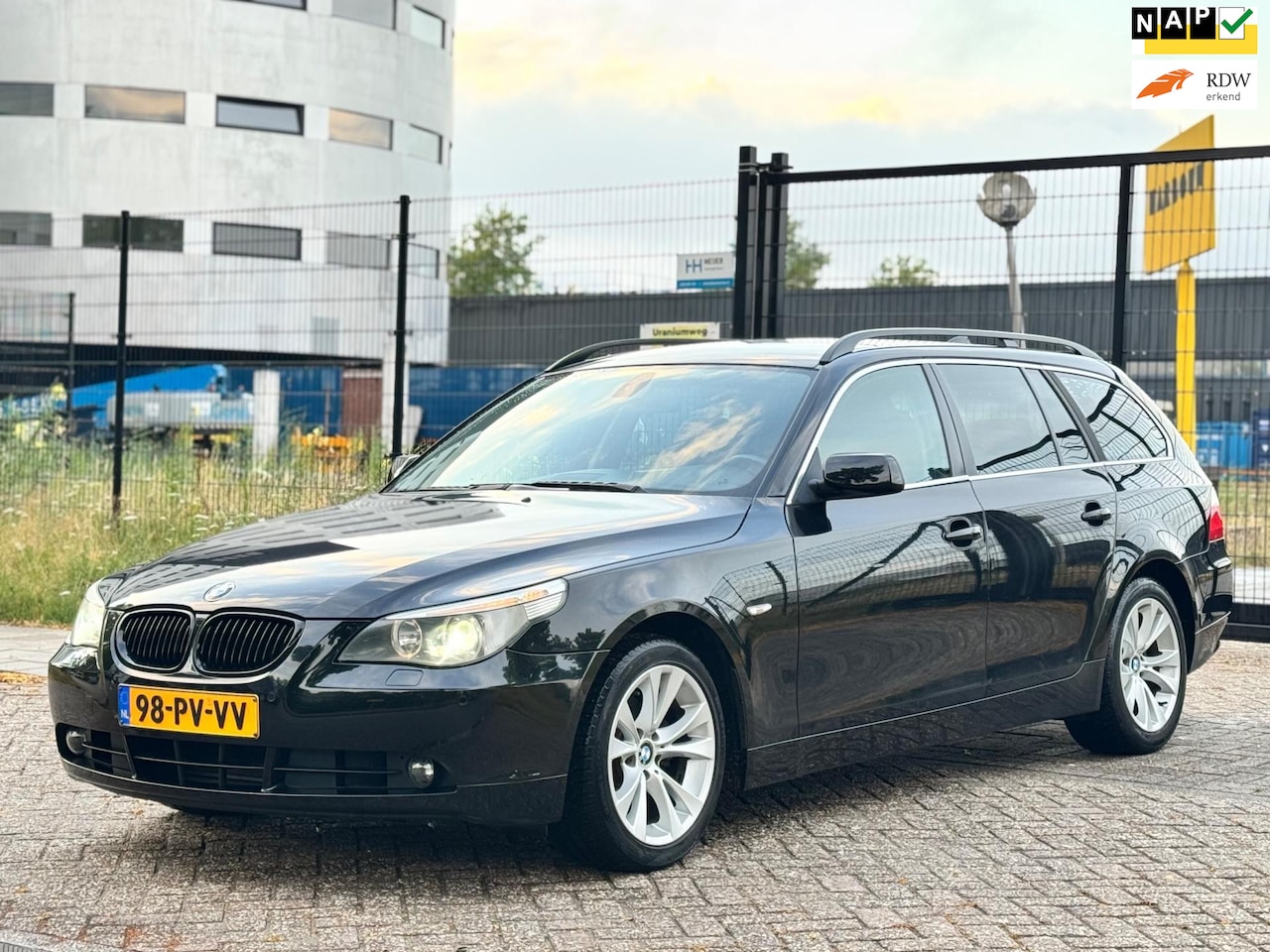 BMW 5-serie Touring - 525i Executive/YOUNGTIMER|ORIGINEEL NL|AUT|XENON|LEDER|STOELVERW| - AutoWereld.nl