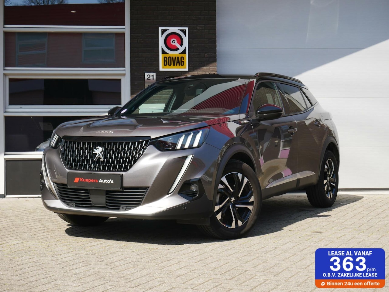 Peugeot 2008 - 1.2 PureTech GT Line| Camera| Focal| Half Leder - AutoWereld.nl