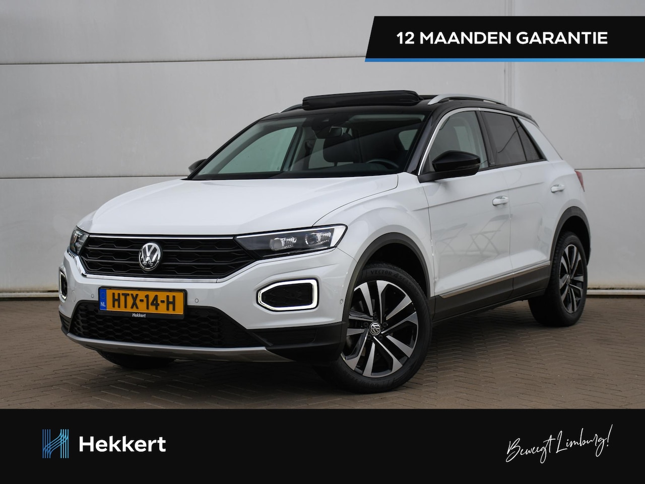 Volkswagen T-Roc - Style 1.5 TSI IQ.Drive 150pk SCHUIF-DAK | 17''LM | DODE HOEK | ADAPT. CRUISE | STOEL + STU - AutoWereld.nl