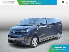 Opel Vivaro Electric - 75 kWh Dubbele Cabine | 0% rente | camera | navigatie incl. Apple Carplay | betimmering |