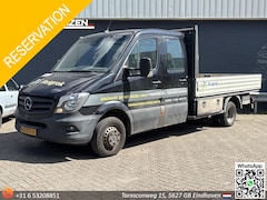 Mercedes-Benz Sprinter - 516 2.2 BlueTEC 432 Dubbel Cabine Automaat | € 12.950, - NETTO | Open Laadbak | Euro 6 | C