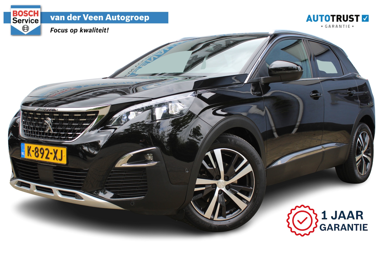 Peugeot 3008 - 1.6 e-THP GT Line | Incl. 12 maanden Garantie | Afneembare trekhaak | Stoelverwarming | Ke - AutoWereld.nl
