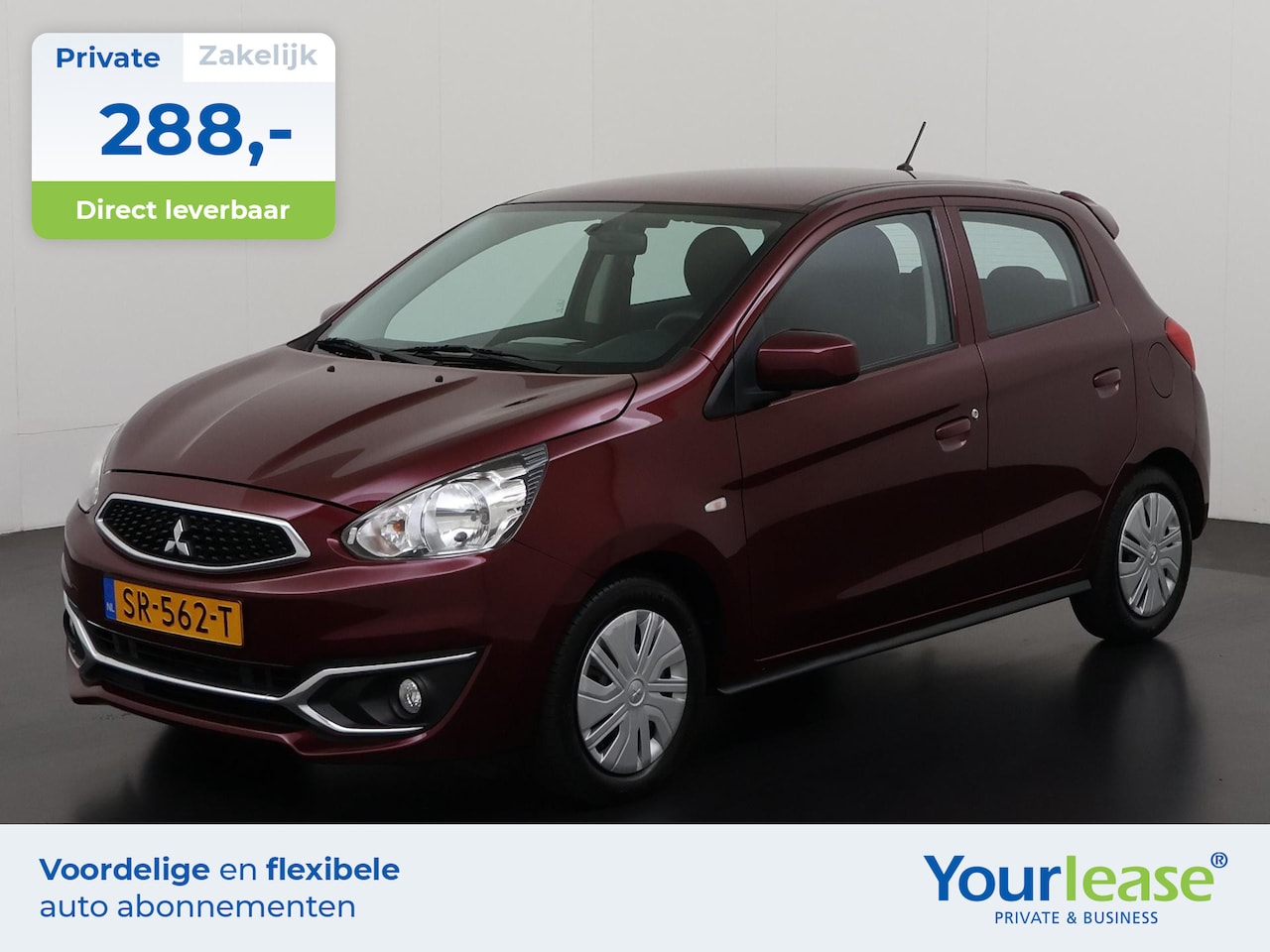 Mitsubishi Space Star - 1.0 Cool+ Automaat | All-in 288,- Private Lease | Zondag Open! - AutoWereld.nl