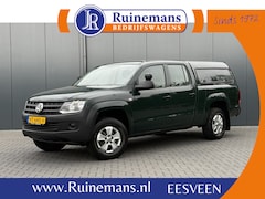 Volkswagen Amarok - 2.0 TDI 141 PK 4X4 / PICK UP / 5 PERS DUBBELE CABINE / TREKHAAK / AIRCO / CRUISE / 3000 KG