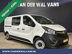 Opel Vivaro - 1.6 CDTI 126pk L2H1 Dubbele Cabine Euro6 *Rijklaar Direct Rijden* Airco | 5-Zits | Camera