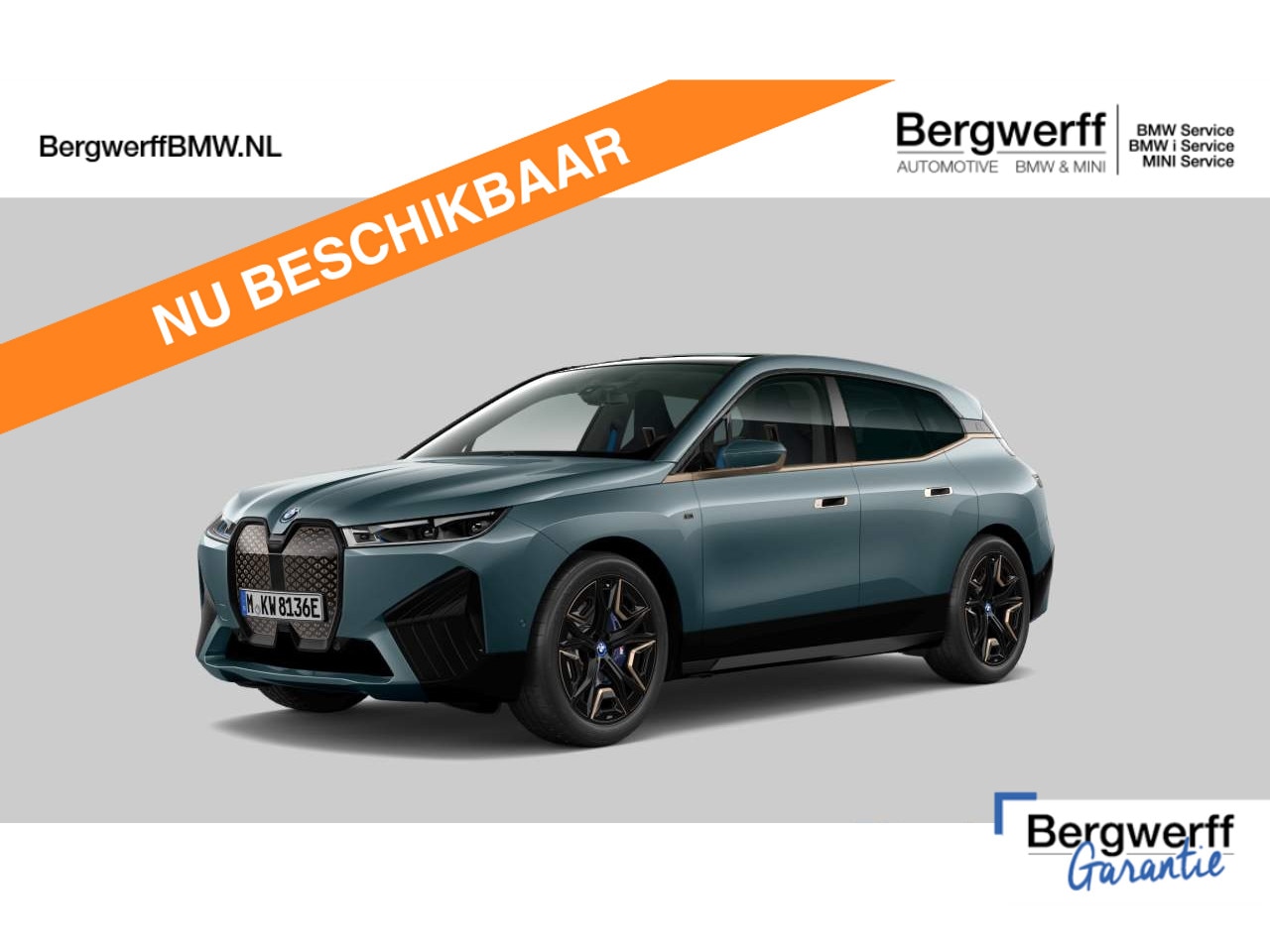 BMW iX - M60 - Pano - Bowers & Wilkins - Trekhaak - Stoelventilatie - AutoWereld.nl