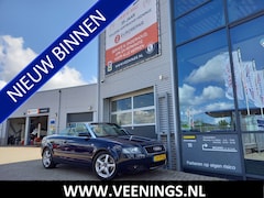 Audi A4 Cabriolet - 2.4 V6 Pro Line AUTOMAAT - CLIMA - LEER + STL VERWARMING - CRUISE - NL AUTO