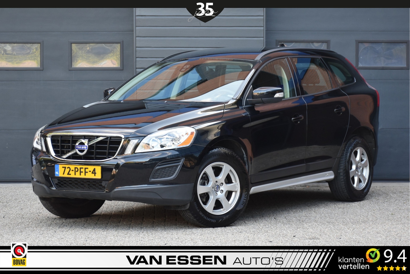 Volvo XC60 - 2.0 D3 Kinetic Automaat Navigatie Trekhaak 1e Eig. NL-Auto! - AutoWereld.nl