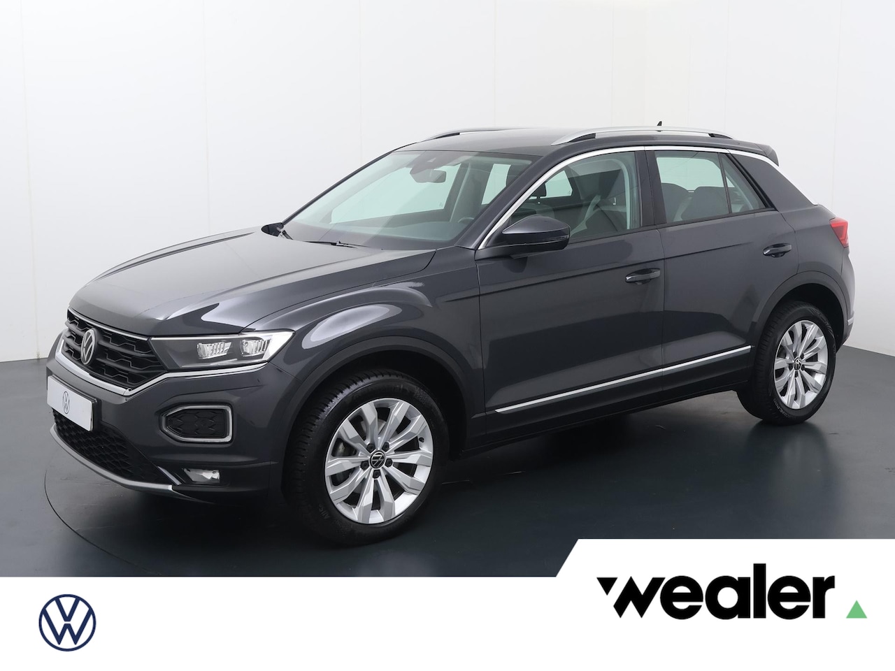 Volkswagen T-Roc - 1.5 TSI Sport | 150 PK | Trekhaak | Navigatiesysteem | Climate control | LED verlichting | - AutoWereld.nl