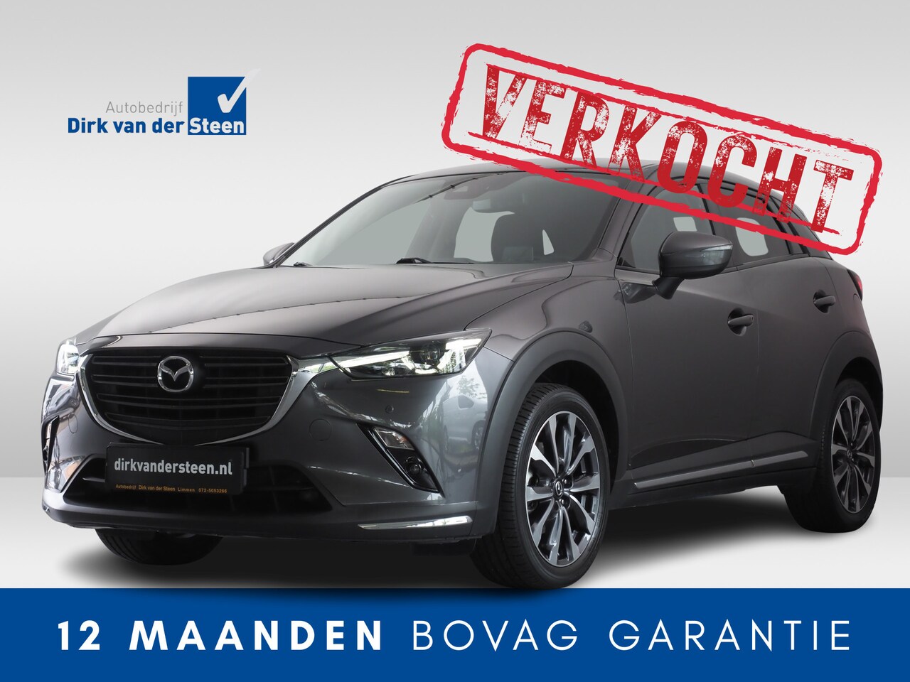 Mazda CX-3 - 2.0 SkyActiv-G 120 GT-M | Head-Up Display | Dodehoekdetectie | Stoelverwarming | Apple Car - AutoWereld.nl
