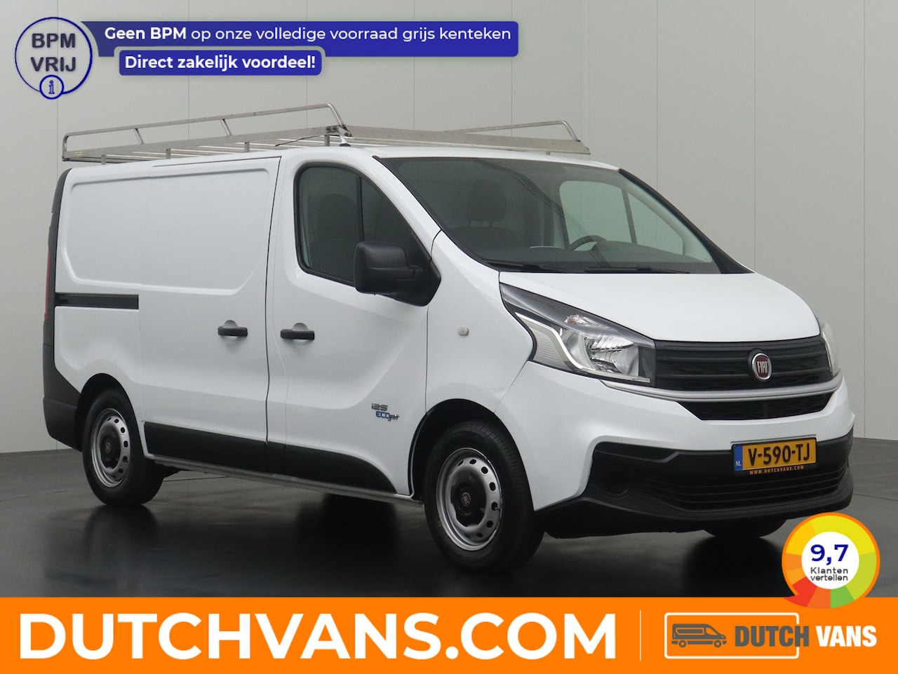 Fiat Talento - 1.6MJ 125PK EcoJet Imperiaal | Trekhaak | 3-Persoons | Airco | Cruise - AutoWereld.nl