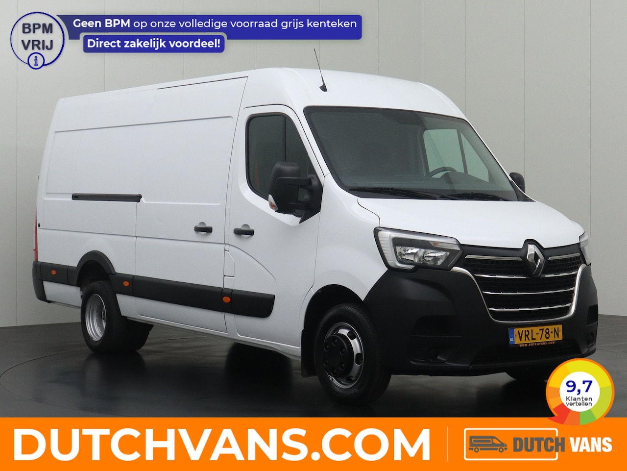 Renault Master - 2.3DCi 165PK L4H2 Dubbellucht | Navigatie | Camera | 3500Kg Trekhaak | Betimmering | 3-Per - AutoWereld.nl