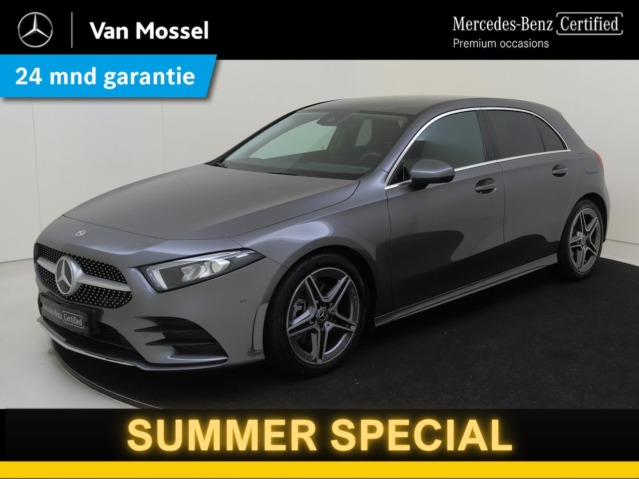 Mercedes-Benz A-klasse - 250 AMG Line /Stoelverwarming /Sfeerverlichting /Parkeercamera /Carplay - AutoWereld.nl
