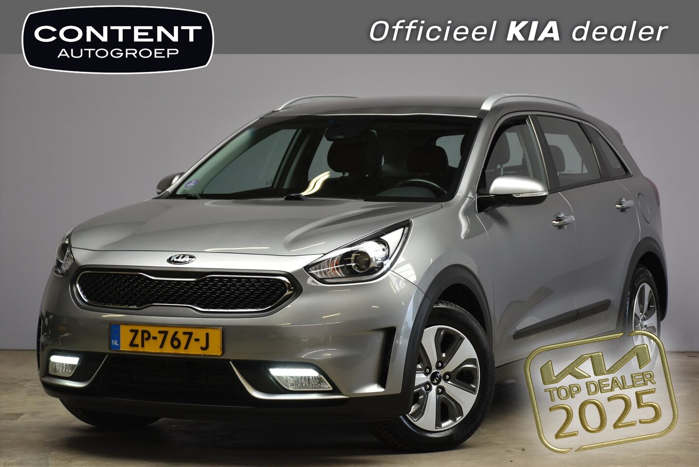 Kia Niro - 1.6 GDi Hybrid 141pk DCT6 DynamicLine/TREKHAAK - AutoWereld.nl