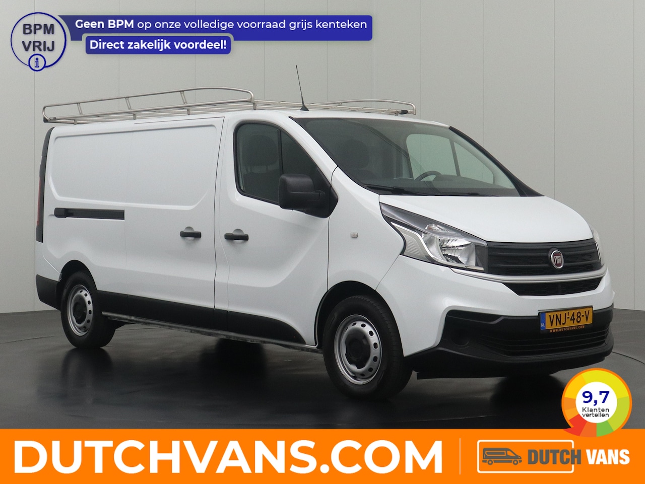Fiat Talento - 2.0MultiJet 145PK Lang Imperiaal | Trekhaak | Navigatie | Betimmering | 3-Persoons | Airco - AutoWereld.nl