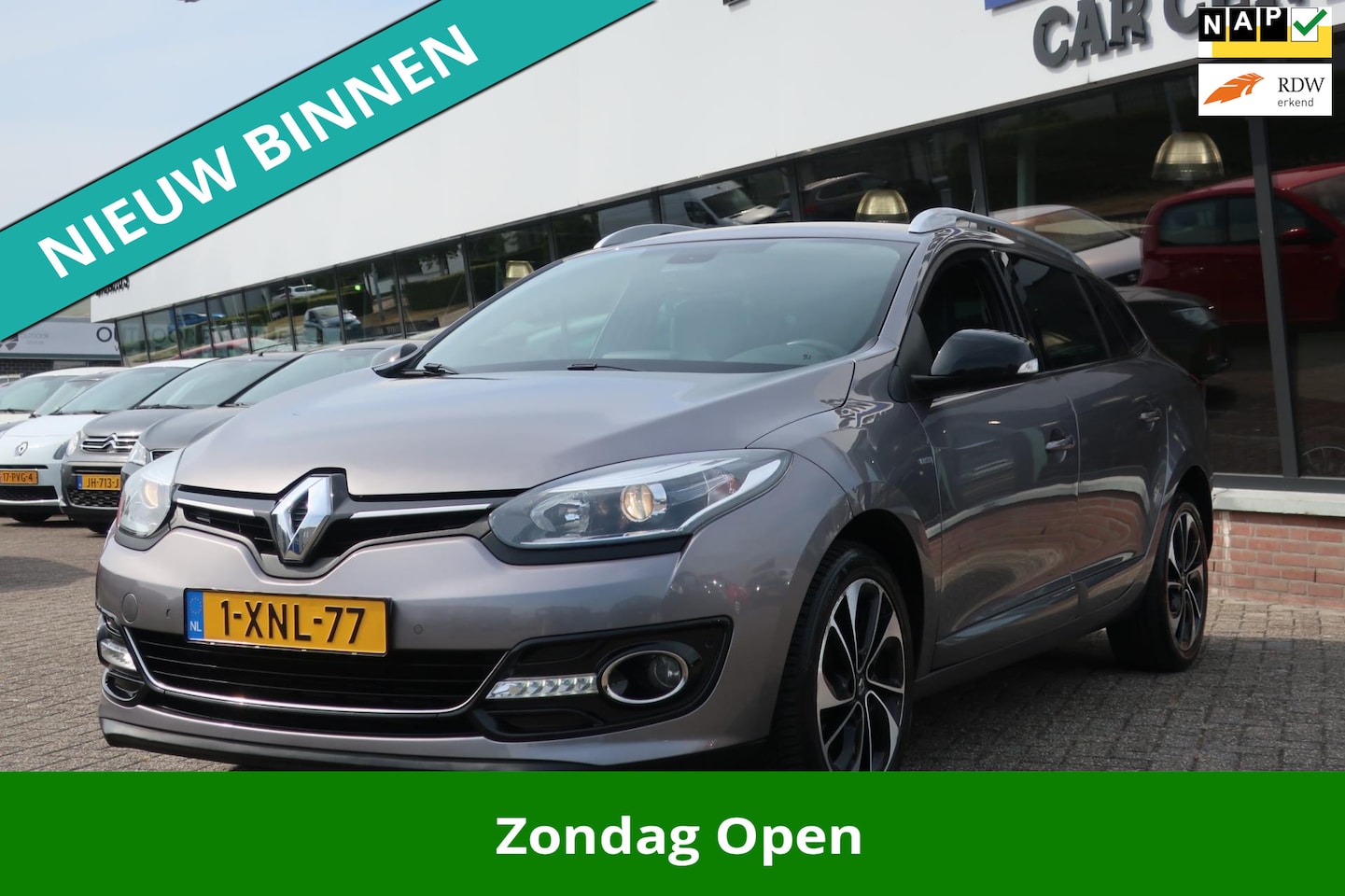 Renault Mégane Estate - 1.2 TCe Bose LED_NAVI_PDC V+A_CAM_NAP. - AutoWereld.nl