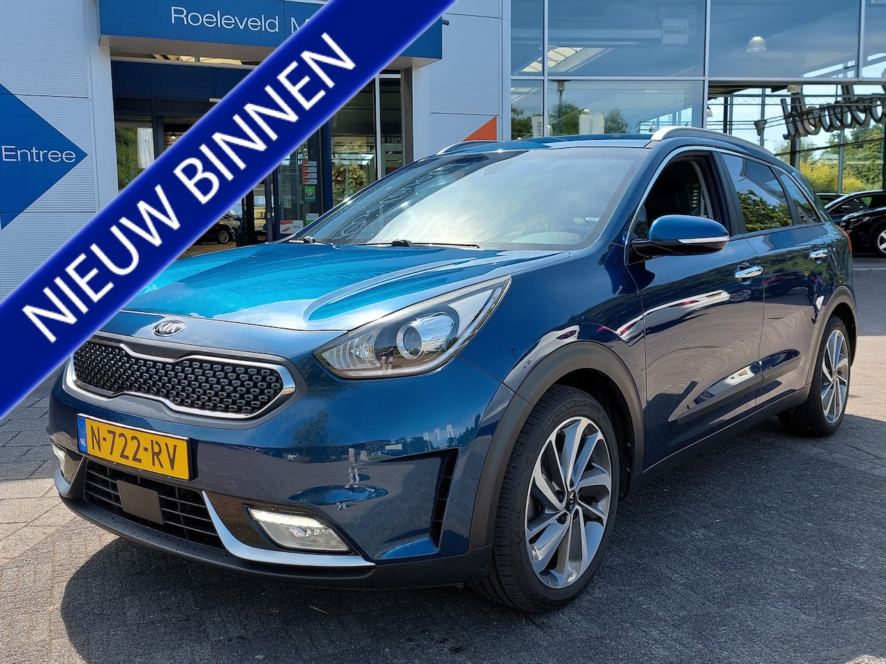 Kia Niro - 1.6 GDi 105pk Hybrid ExecutiveLine | Navi | Clima | Adap.Cruise | Leder+Verwarmd+Geventile - AutoWereld.nl