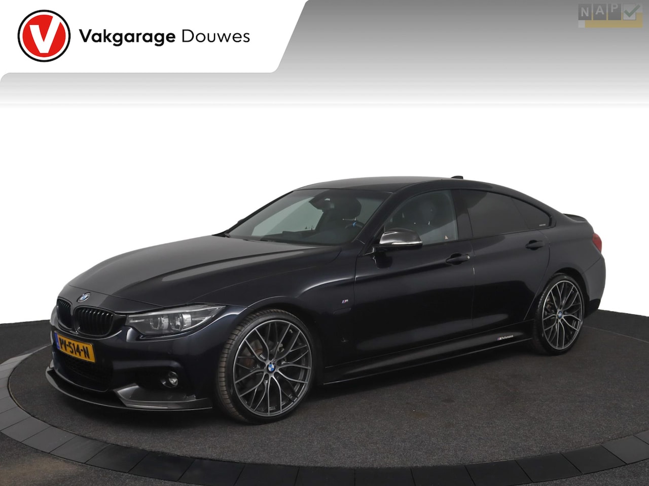 BMW 4-serie Gran Coupé - 418i Executive | NAP | Automaat | M-sport | Carbon | Alcantara | Harman & Kardon | Navi - AutoWereld.nl