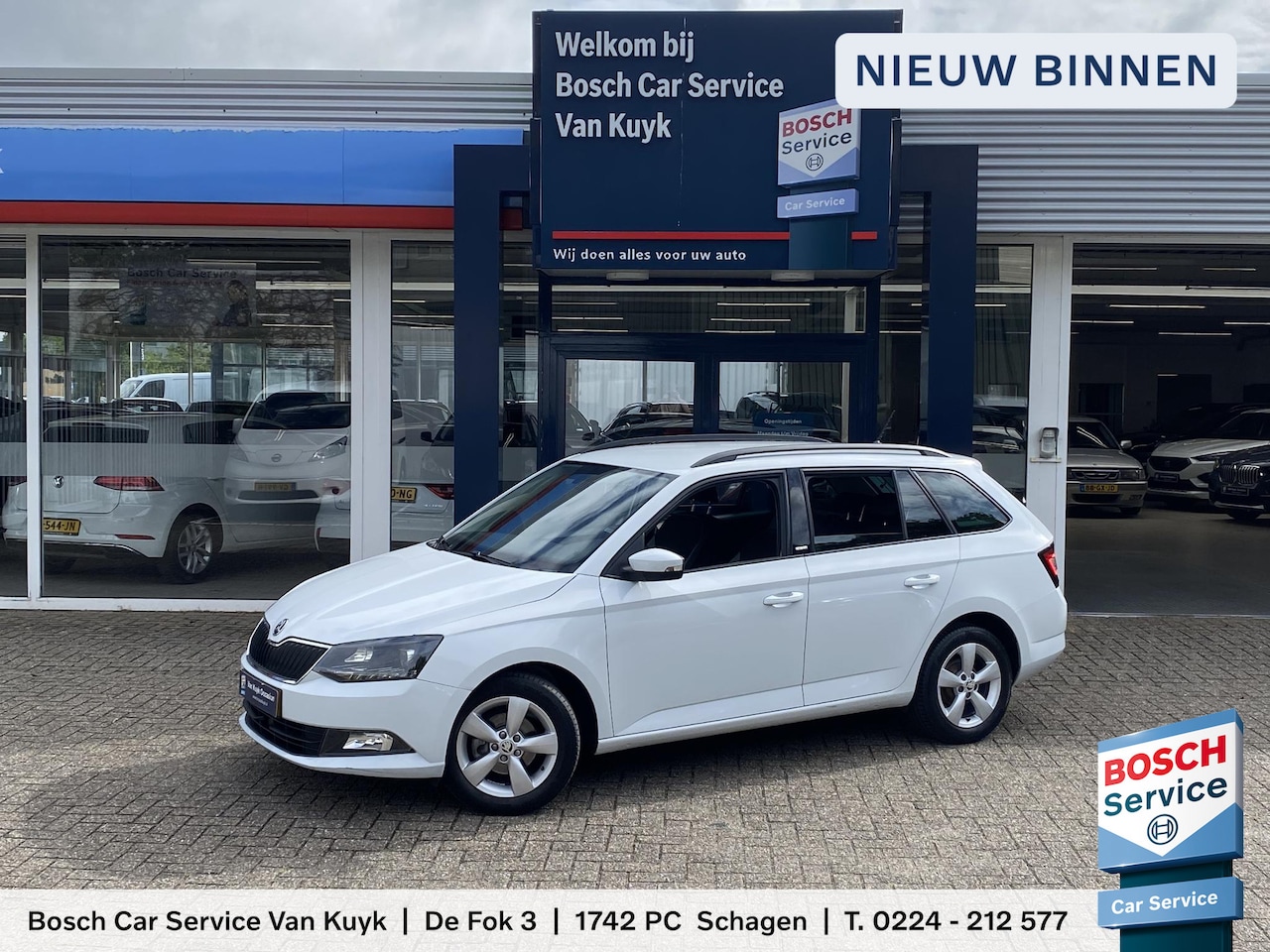 Skoda Fabia Combi - 1.2 TSI JOY / NL-Auto / Cruise-Control / Stoelverwarming / Velours-Alcantara / Climate-Con - AutoWereld.nl