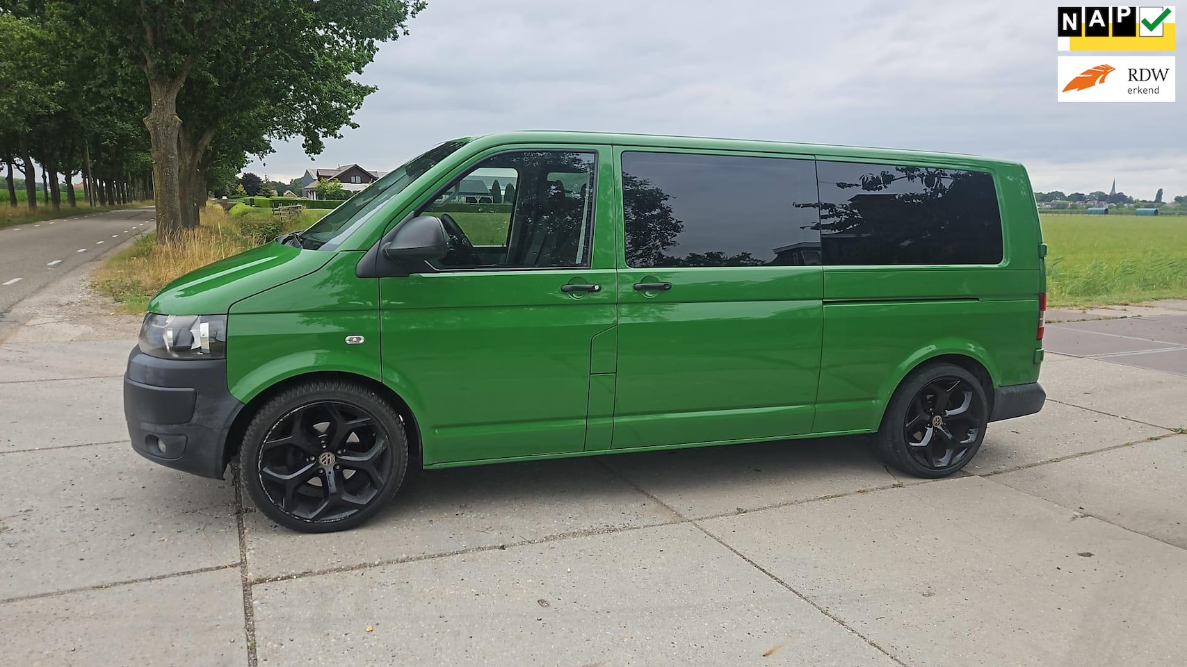 Volkswagen Transporter - 2.0 TDI L2H1/ dubbelcabine/ airco/ bj 2013 (euro 5) - AutoWereld.nl